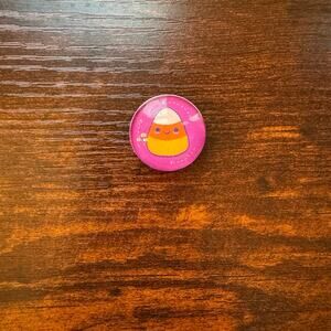 *Handmade Magnet* The Woobles Maisey the Candy Corn Glass Sticker Magnet